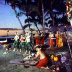 Poi pounding luau